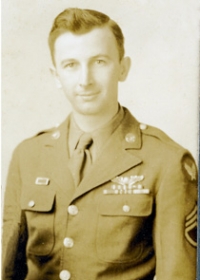 Clyde Ginder, WW II