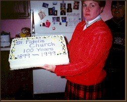 In 1999, Arenzville's Catholic Church, St. Fidelis, celebrated the 100th year of its church building.