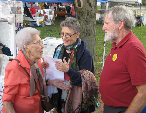 Allene Arenz, Marcia Boyle and Tom Casper